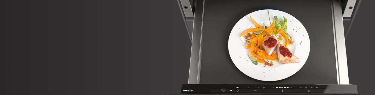 Черные подогреватели посуды Miele