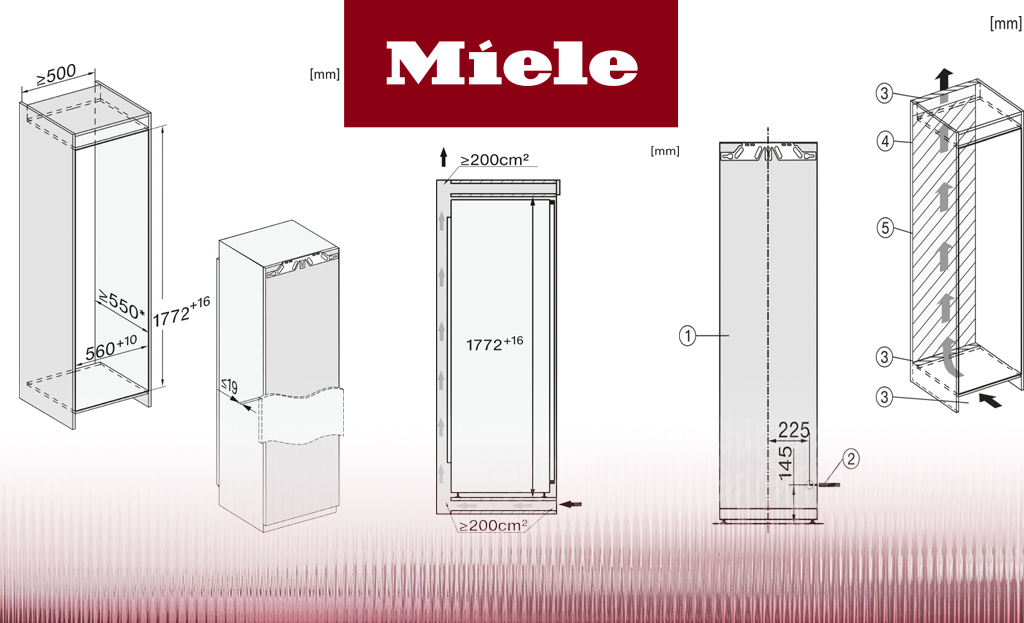 Холодильник Miele K 7733 E