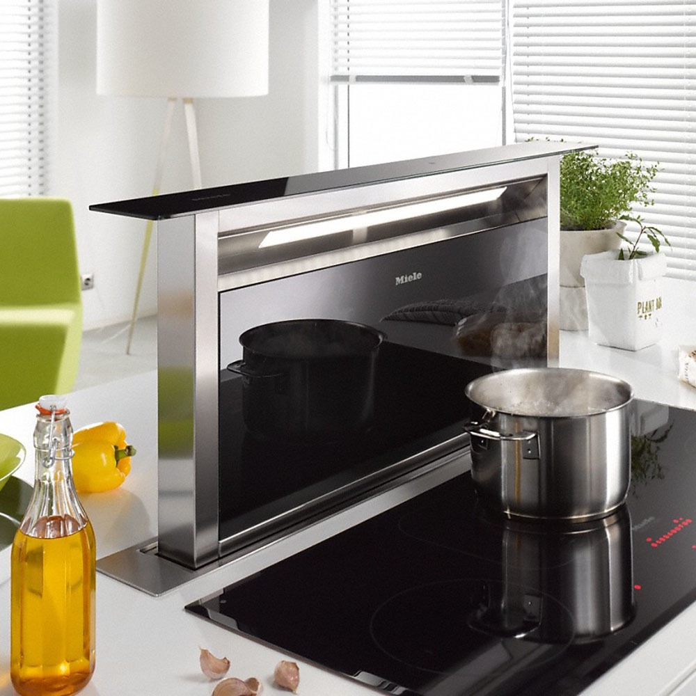 Вытяжка Miele, встраиваемая в столешницу