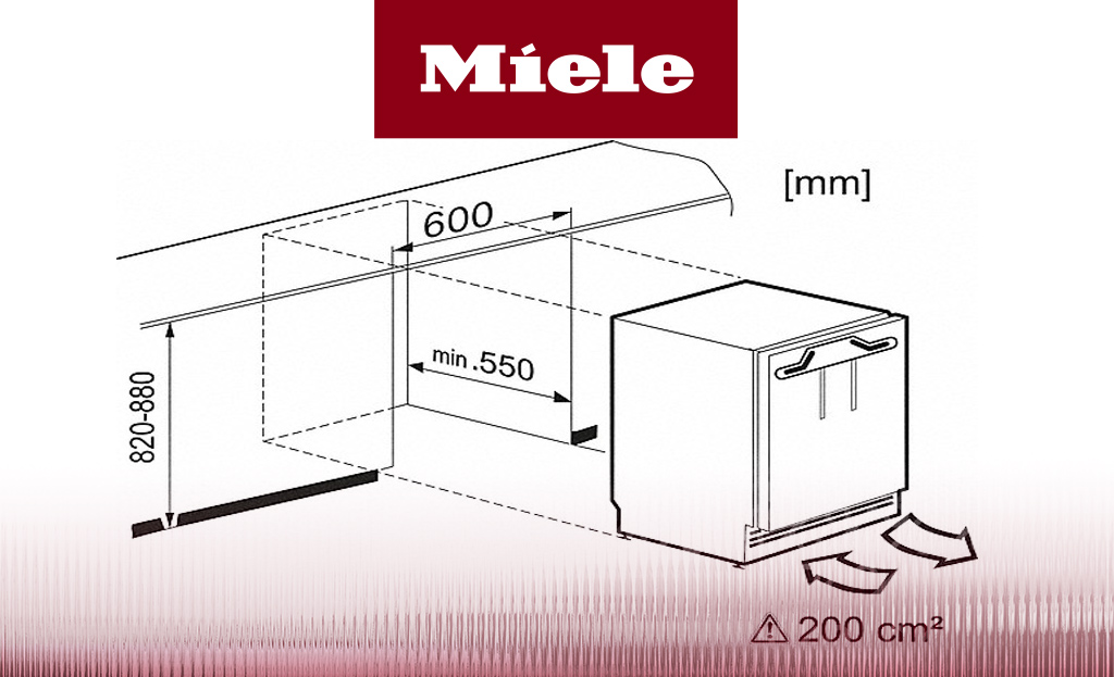 Схема встраивания Miele-F-31202-Ui