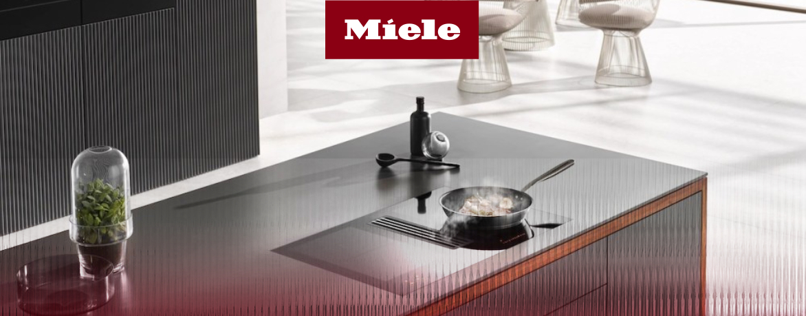 Индукционная варочная панель со встроенной вытяжкой Miele KMDA 7634 FL