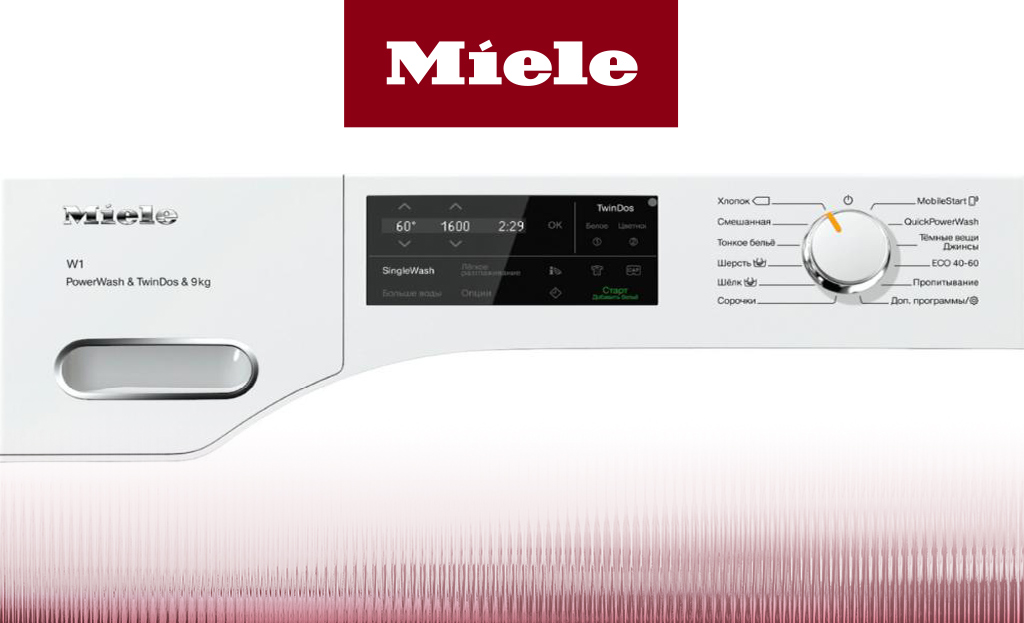 Обзор стиральной машины Miele WWI860 WPS