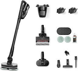 Пылесос Miele SWDL0 Трансформер (Triflex) HX3 Плюс влажная уборка (Plus Aqua) черный обсидиан