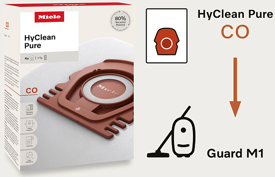 Комплект мешков-пылесборников Miele HyClean Pure CO preview 6
