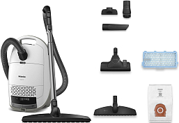 Пылесос Miele SVTF0 Защитник М1 паркетный пол (Guard M1 Parquet XL), бриллиантовый белый