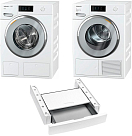 Комплект Miele WWV980WPS, TWV780WP, WTV512