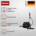 Купить Пылесос Miele SNRF3 Boost CX1 125 Gala Edition черный обсидиан preview 2