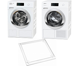 Комплект Miele WCR 870 WPS, TCR790WP, WTV 501