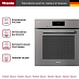 Купить Комбинированный духовой шкаф Miele DO7860 GRGR preview 4