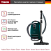 Пылесос Miele SGEF5 Complete C3 Parquet Flex PowerLine Petrol фото 3 Купить Пылесос Miele SGEF5 Complete C3 Parquet Flex PowerLine Petrol preview 3