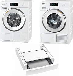 Комплект Miele WWR860WPS, TWR780WP, WTV512