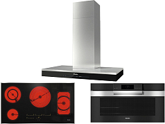 Комплект Miele DA 6698 W CLST, H 7890 BP EDST/CLST, KM 6565 FR